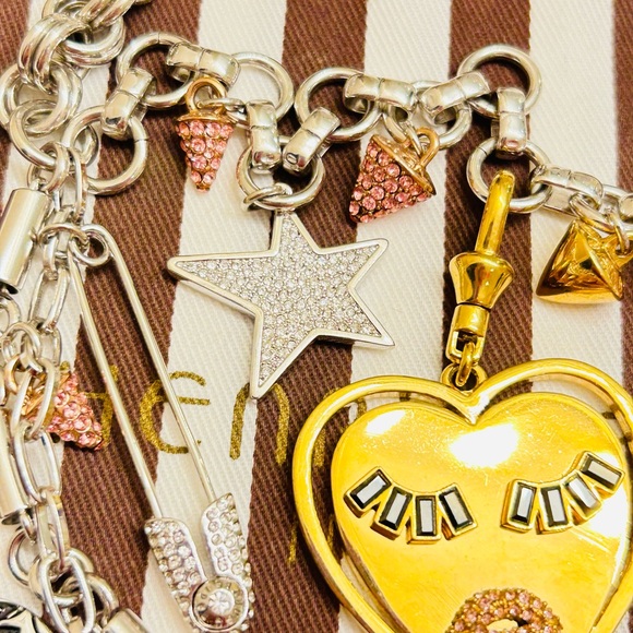 🔥NWOT🔥VERY RARE Henri Bendel Pretty Punk Statement Necklace - Picture 9 of 16